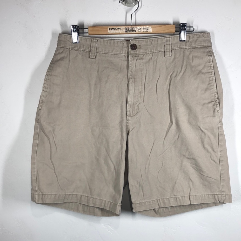Chaps tan shorts size 34